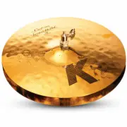 Zildjian K0995 14 Inch K Custom Hi Hat Bottom Drumset Cast Bronze Cymbal New