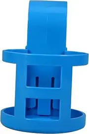 Kisangel Pool Cup Holder Beverages Chaise Hamper Drinks Coffee Mug Coffee Cups Hook Juice Containers Cup Coasters Inflatable Pool Cup Holder for Stroller Water Bottle Rack Blue Plastic