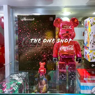 TheOneShop BE@RBRICK Coca Cola 可樂 可口可樂 電鍍可樂 星空可樂 電鍍 庫柏力克熊 400% 100%