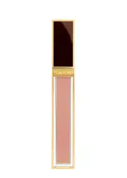Tom Ford Gloss Luxe, lip Gloss, Aura, Weightless, Liquid Balm, High Shine, Sheer-to-medium Coverage, Avocado Olive and Jojoba, Full-looking