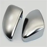 for VW for Polo 6R 6C Rearview Mirror Case Full Chrome Matt Finish Door Wing Mirror Cover Cap Shell Housing Auto Accessories