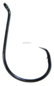 Gamakatsu Octopus Circle Fishing Offset Point Hooks #6/0 Black 6/Pack 208416