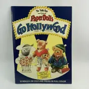 The Teddy Bear and Friends Paper Dolls Go Hollywood Gone With The Tidal Wave Peg