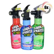 6x Sprays Albert's Sour Sprayer Assorted Fruit Flavored Novelty Candy | 2.37oz