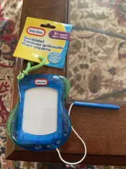 Little Tikes Miniature Drawing Write Pad Scribblet With Attached Stylus 0374