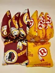 8 Cornhole Bag Set Corn Hole Toss Washington Redskins