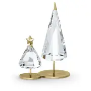 Swarovski Holiday Magic Christmas Tree Duo(set of 2) #5596790 New in Box