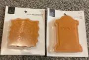 stir Halloween Spider Web & tombstone beware Cookie Stamp Cookie Cutters NEW