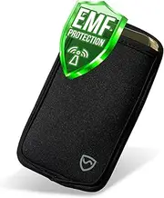 Shield Your Body Anti Radiation Cell Phone Pouch, Cell Phone Sleeves for Blocking EMF, Radiation Blocker for Cell Phone, Black, for Phones Up to 2.75-inches Wide (3.75 x 6.75 in. Pouch Size)