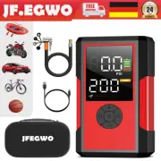 10000mAh Digital Car Tyre Inflator Pump 12V Mini Portable Auto Air Compressor