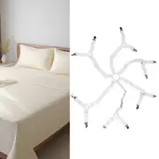 Bed Mattress Sheet Clips Holders Fasteners Grippers Straps Fitted Slip Resistant