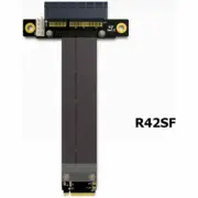 PCIe x4 3.0 PCI-E 4x to M.2 for NGFF NVMe M Key 2280 Riser Card Cable M2 Key