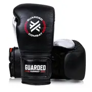 Guarded Combat Calibre Pro Boxing Gloves Strap Black-Chrome