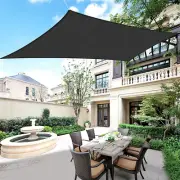 Houssity 13' Sun Shade Sail Canopy Awning Shade Cloth Pool Patio Pergola Cover