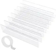 8Pcs Under Couch Blocker Waterproof PVC Under Bed Blocker Translucent Toy Blockers for Furniture Easy to Cut Couch Blocker with Adhesive Tape Toy Blocker 40x12x4cm for Bed Sofa