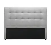 [Sleeping Giant] Monet Light Grey Bed Head