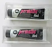 Two Tubes Of “NEW OLD STOCK” Vintage Permalba Oil Paint Tube 37ml BLACK