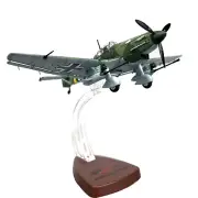 6.4” 1/72 WWII German Stuka Junkers Ju-87G1 Dive Bomber Model Gift For Birthday