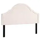 Artiss Bed Frame King Size Bed Head Headboard Bedhead Base Velvet Beige IRIS