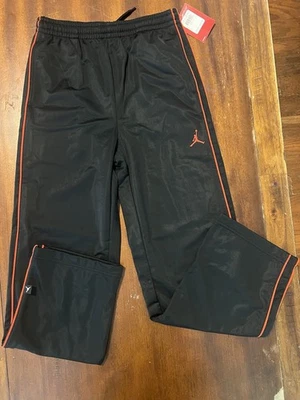 NWT Nike Air Jordan Jumpman Woven Wind Pants Black Youth Large