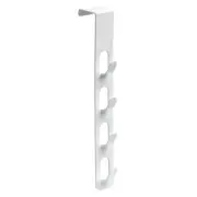 Arrow 160468 White Waterfall Over The Door Coat Hat Robe Hook