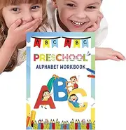 Alphabet Tracing Book - Dry Erase Preschool Handwriting Workbook,Developmental Letter Learning Toys for Early Childhood Kindergarten Boys Girls