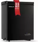 Deep Freezer Chest 3.5 Cubic Feet Freezers with Temperature Display Panel Mini F