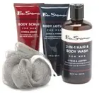 BEN SHERMAN TOTAL SHOWER ESSENTIALS 4PC SET MEN
