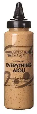 Everything Aioli Garnishing Squeeze, 8 Ounce