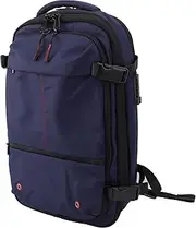 Waterproof Vacuum Compression Backpack with Combination Lock Port Comfortable and Pressure Reducing Polyester Travel Bag for Travelers Students and Commuters