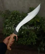 Custom Handmade High Carbon Steel Full Tang Ancient Kopesh Sword With Sheath