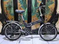在飛比找Yahoo!奇摩拍賣優惠-鋁合金20吋捷安特fd806 Shimano 6速折疊腳踏車