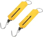 [SUPVOX] Bright Refined Design 25kg Portable Hanging Scale Hook Precision Weighing Tool for Produce Luggage Fishing