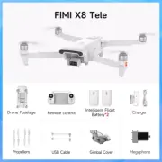 FIMI X8 Tele Max Drone Wide-Angle Tele Camera 30x Hybrid Zoom 4K60fps Quadcopter