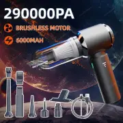 ANYMOB Vacuum Cleaner Purple Basic 2 Filters Mini Handheld Portable Blower 2in1 Home Car Appliance