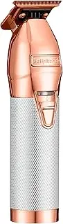 BaBylissPRO RoseFX+ Professional Barber Cord/Cordless Hair Trimmers in Rosegold – Beard Trimmer for Men, Professional Stylist & Barber Clippers, USB-C Cordless Hair Clippers for Men