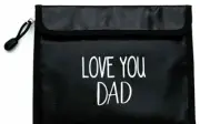 Dad Gifts from Son Daughter- Fireproof and Water Resistant Document Bag 9x7