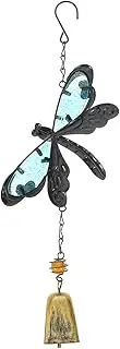 Sosoport Stylish Dragonfly Wind Chimes Painted Wind Bell for House Decor Easy to Install Store