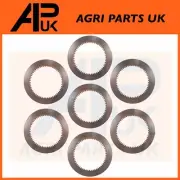 7x PTO Clutch Plate Friction Discs for Massey Ferguson IPTO I.P.T.O Tractor