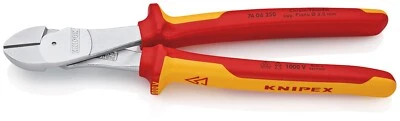 Knipex 74 06 250 VDE High Leverage Diagonal Side Cutter Pliers 250mm
