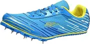 [ZHENSI] Mens Track and Field Shoes Sprint Spikes Sneaker Lightweight Mesh Student Teenager Athletic Running Racing Shoes