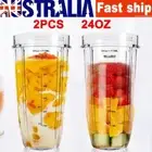 2pcs/set Replacement Accessories 24OZ Cup fit for Nutri Ninja Auto IQ Bullet AU