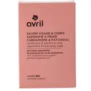 Avril Cold Saponified Soap Face & Body Cardamom & Patchouli (100 g)