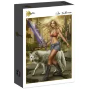 Grafika 2000 Piece Jigsaw Puzzle - Cris Ortega - The Wolf's Sword