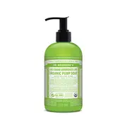 Dr. Bronner's Organic Pump Soap (Sugar 4-in-1) Lemongrass Lime 355ml