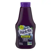 New Official Welch's NATURAL Concord Grape Jelly Jam Fruit Spread Bottle 20oz