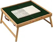 Mahjong Tiles Chinese Mahjong Set Portable Mini Mahjong Travel Mahjong Set Chinese Game 144 Acrylic Mahjong Tiles for Family Leisure Entertainment Chinese Mahjong
