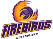 Netball team photo,Firebirds