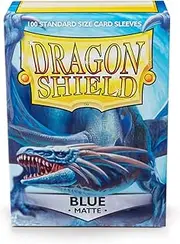 Dragon Shield Sleeves - Dragon Shield - Box 100 - Blue Matte Accessories