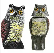 Outdoor Garden Bird Owl Rotating Decoration